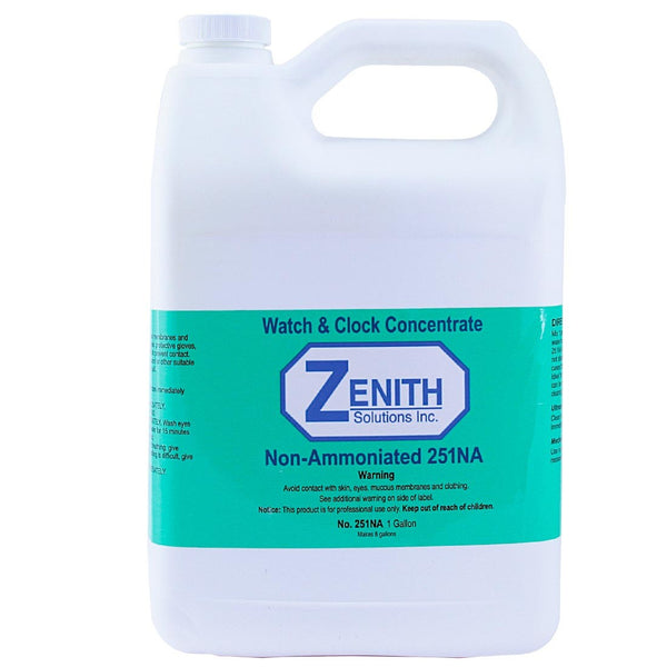 Zenith 251NA Watch and Clock Cleaning Solution 1 Gallon