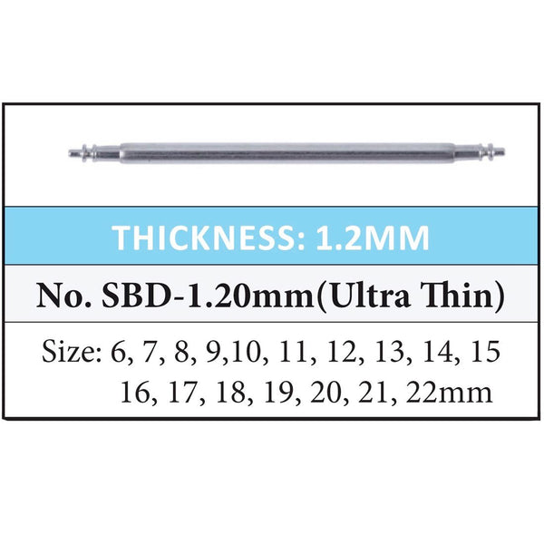 Spirngbars: Hundreds of Double Flange Spring Bars at Time Connection I ...