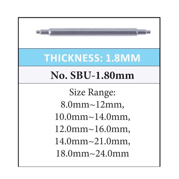 Spring Bars Watch Parts – Time Connection II, Inc