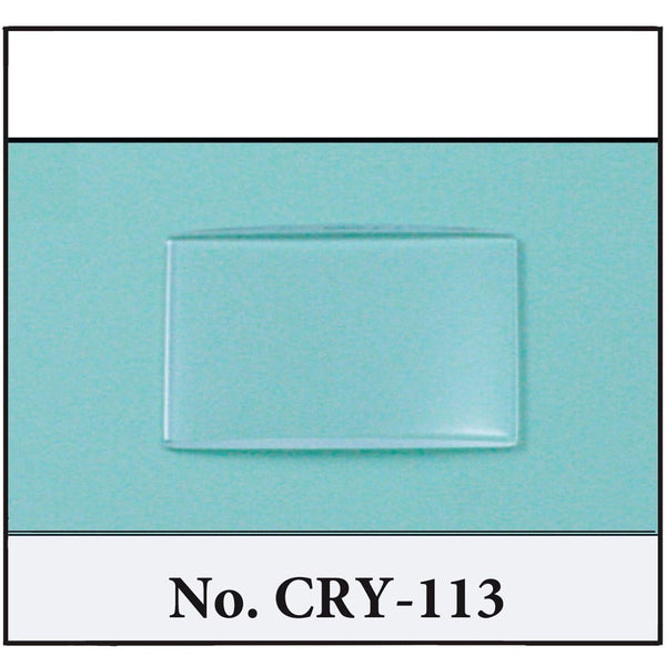 Generic Mineral Glass Crystal To fit P. Philippe (18.9 x 28.7 5x 1.2mm) Height: 2.2mm