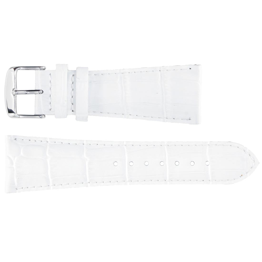 Banda No. 109 Alligator Grain Fine Leather Straps (24mm~34mm)