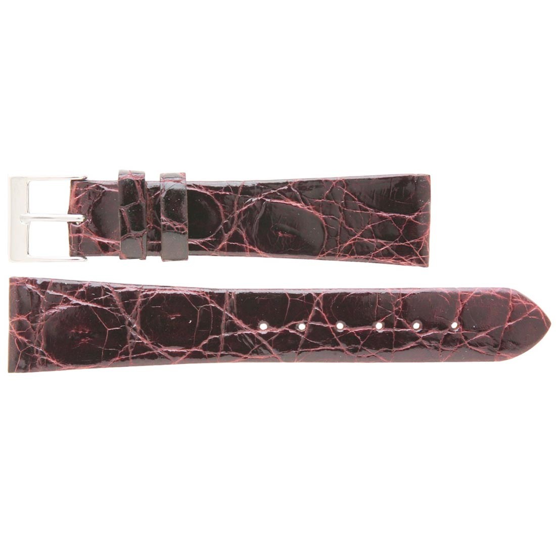 Banda No. 601 Genuine Crocodile Fine Leather Straps (12mm~20mm)