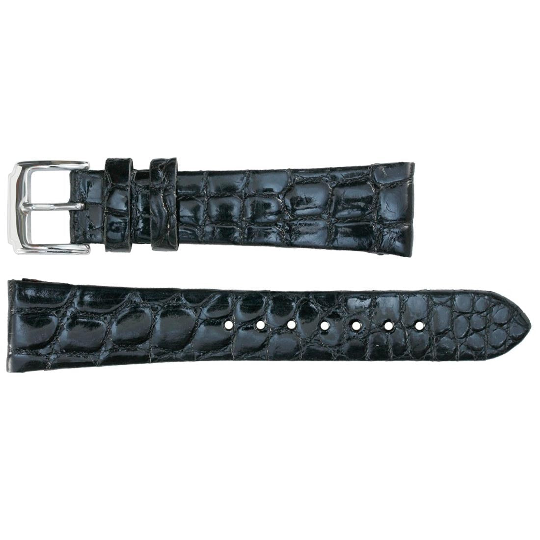 Banda No. 601 Genuine Crocodile Fine Leather Straps (12mm~20mm)