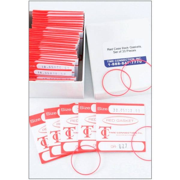 OR-861, Extra Large Red Case Back Gasket Assortment