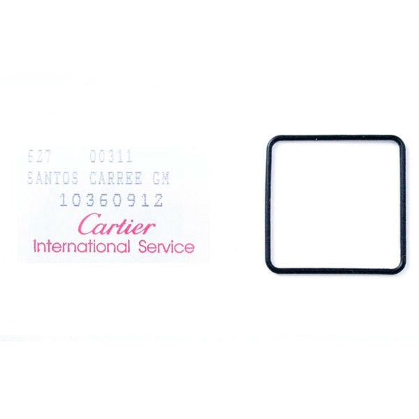 Original Cartier Case Back & Crystal Gasket, 10360912