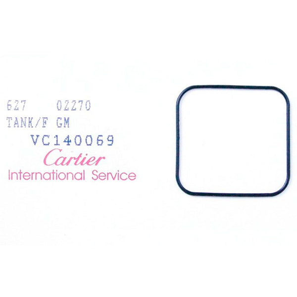 Original Cartier Case Back & Crystal Gasket, VC140069