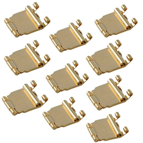 Tri-Fold Buckle Extenders Assortment (Gold Plated)
