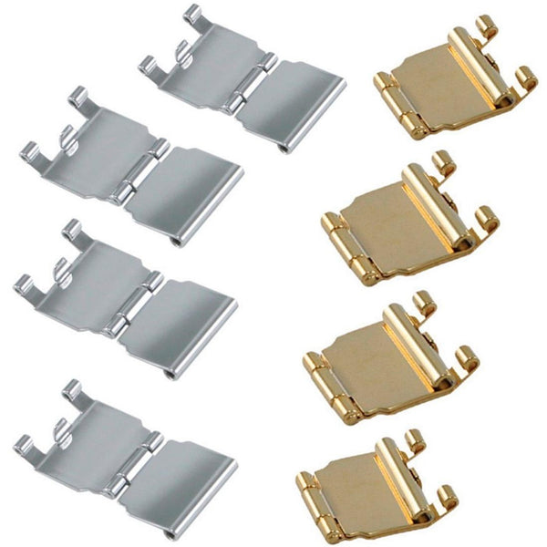 Tri-Fold Buckle Extenders Assortment (Stainless Steel & Gold Plated)