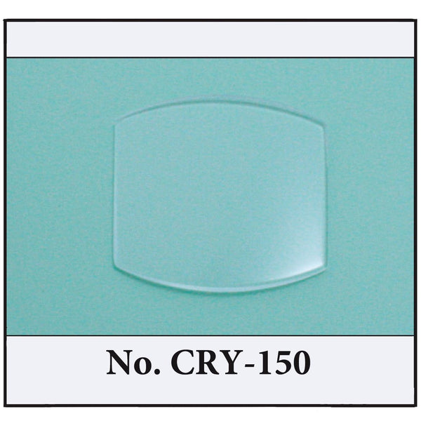 Generic Mineral Glass Crystals to fit Cartier Single Curve (Size: 27.0mm x 28.0mm x 1.0mm)