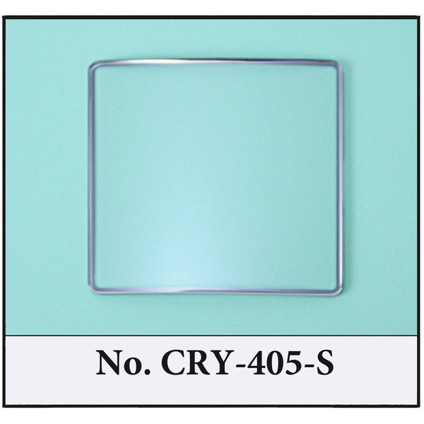 Sapphire Crystals for Cartier Double curve, Silver Trim