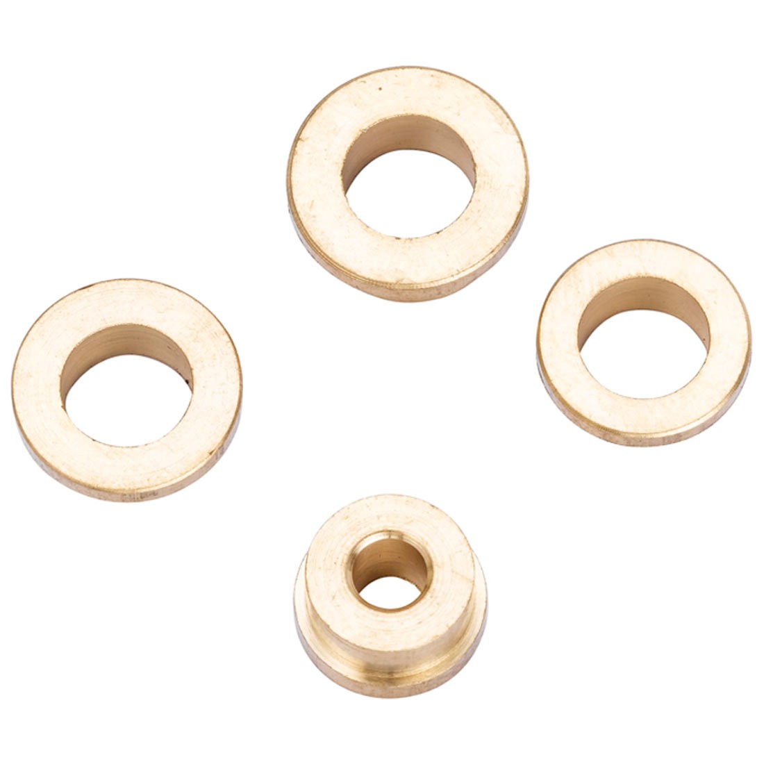 Assorted 4 Pieces Pivot Brass Bushing for Grandfather Clocks Time Connection II, Inc