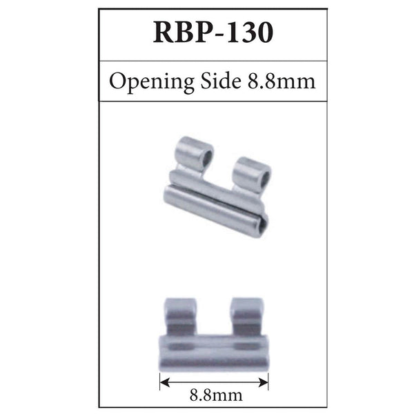 RBP-130, Gents Jubilee Style Opening Side Buckle Connector, 8.8mm