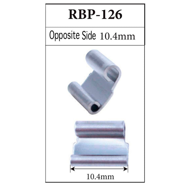 RBP-126, Gents Oyster Style Opposite Side Buckle Connector 10.4mm