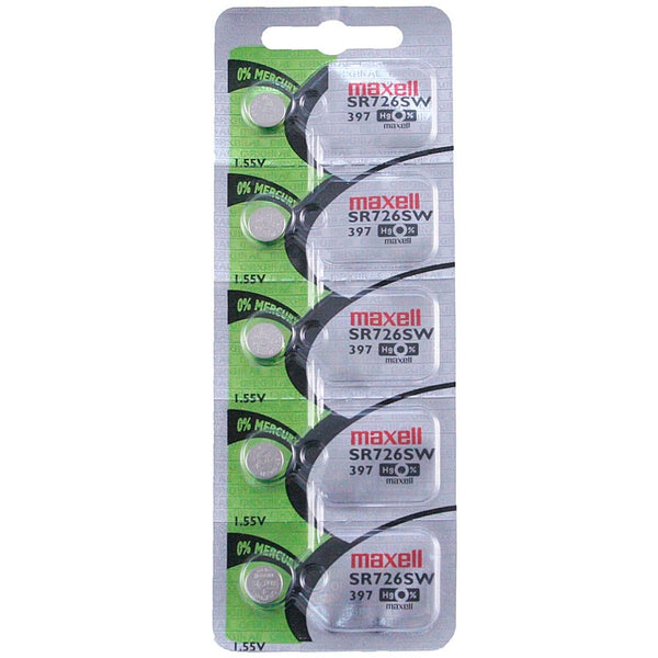 397 Maxell Watch Battery (SR726SW)