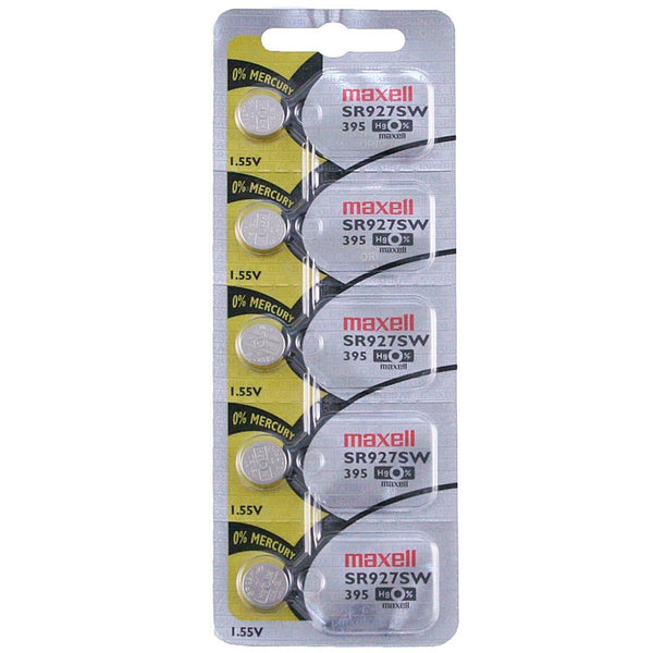 395-5 Maxell Watch Battery (SR927SW)