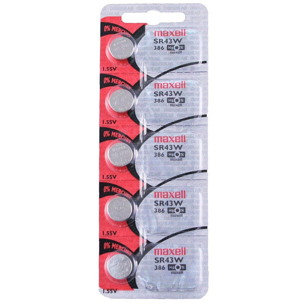386 Maxell Watch Battery (SR43W)