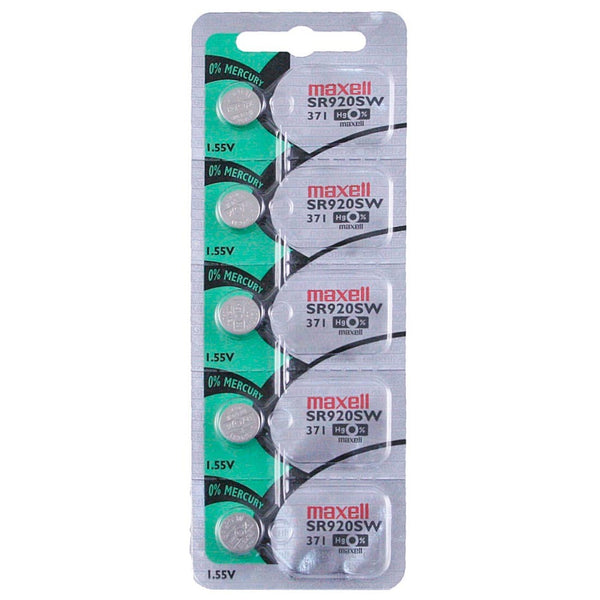371 Maxell Watch Battery (SR920SW)