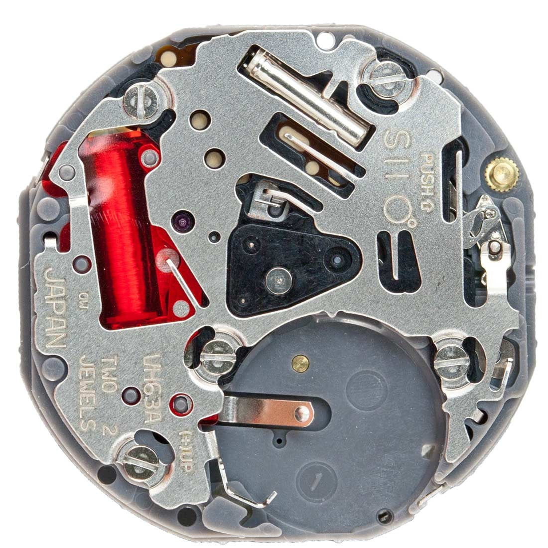 Time Module Vh63 Movement Seiko SII VH63 Japan Quartz Movement Ht. 5.86MM – Time Connection II, Inc