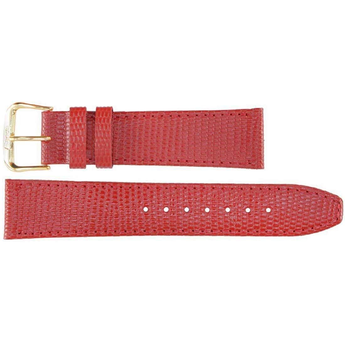 Banda No. 122 Lizard Grain Fine Leather Straps (8mm~22mm)