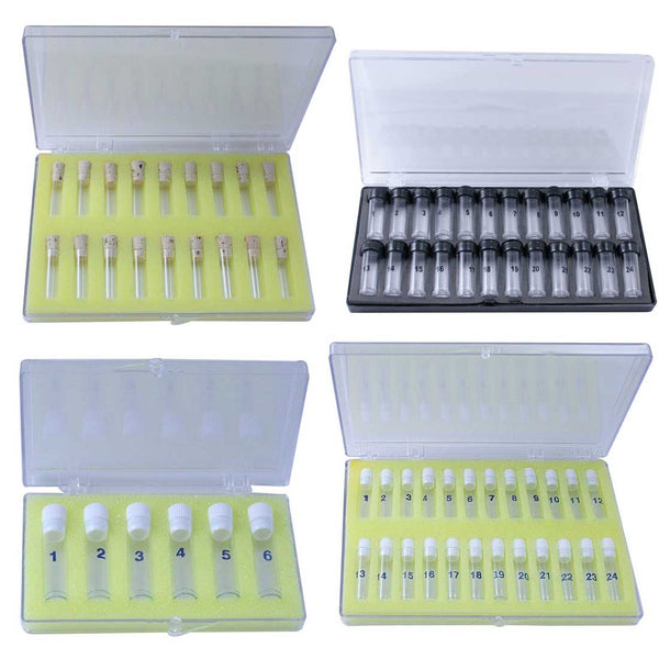 Plastic Boxes with Bottles