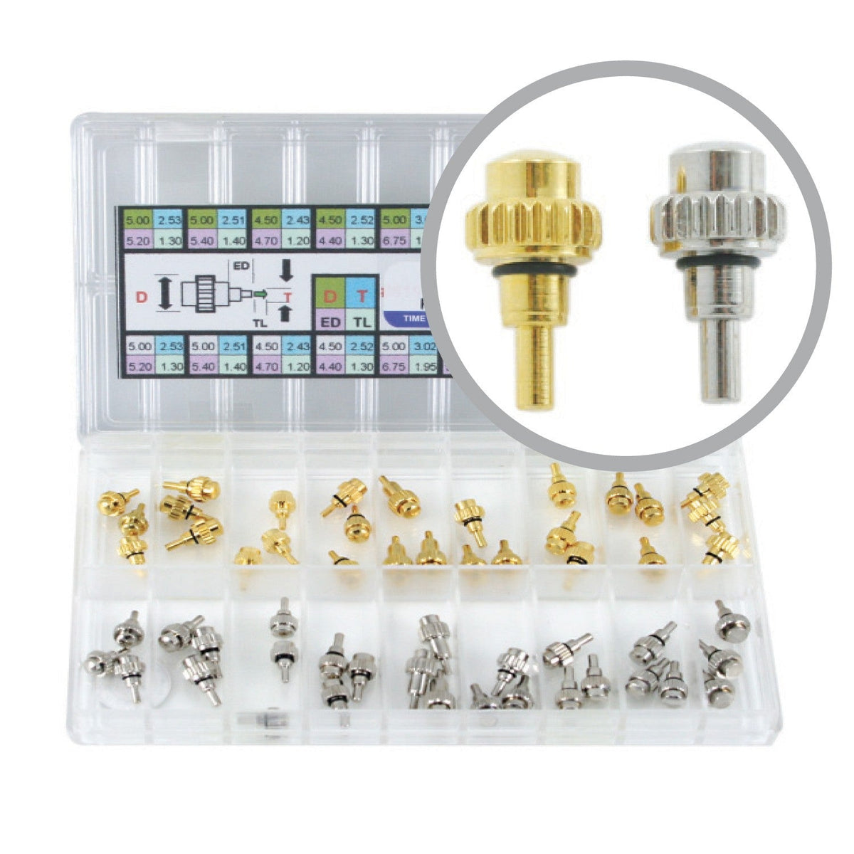 CR-PB54, Flat Head Push Buttons – Time Connection II, Inc