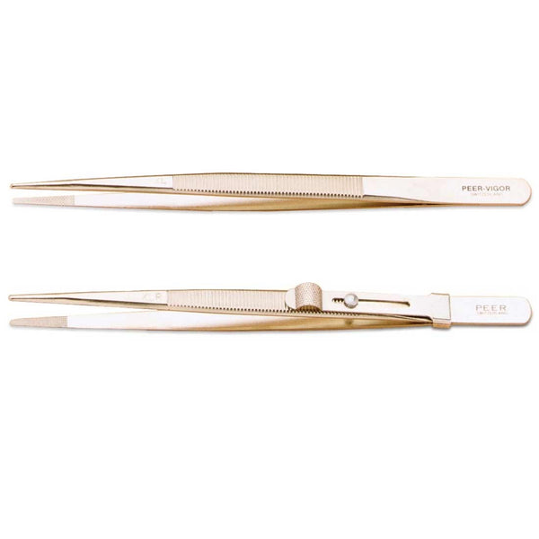 Diamond Nickled-Plated Steel Tweezers