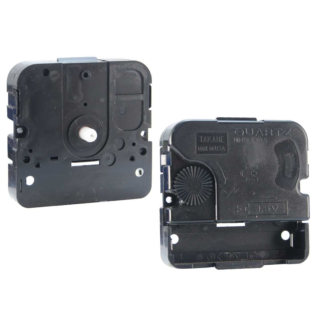 USA Made Mini Quartz Push-On Clock Movements – Time Connection II, Inc