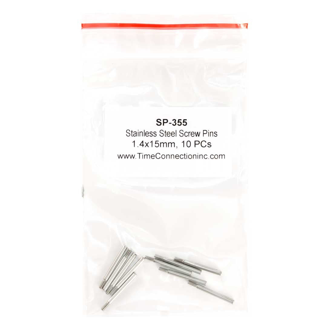 Stainless Steel Screw Pins (Packs of 10)