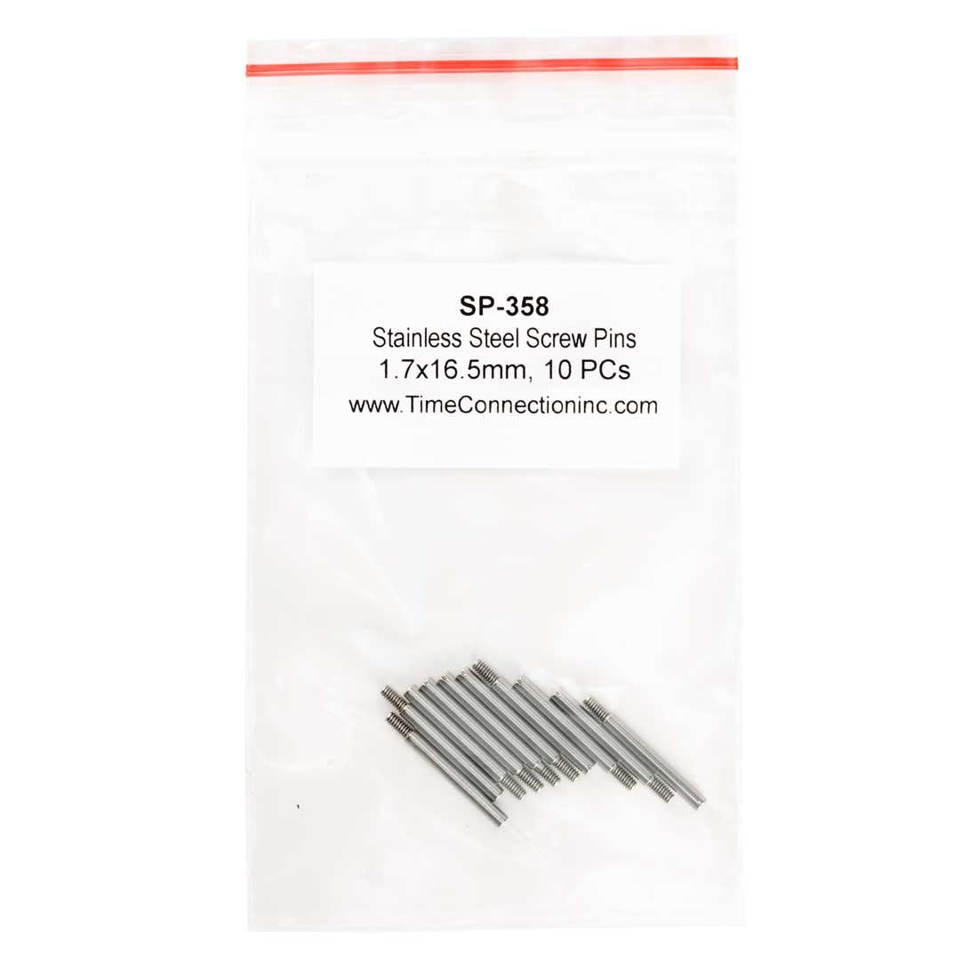 Stainless Steel Screw Pins (Packs of 10) – Time Connection II, Inc