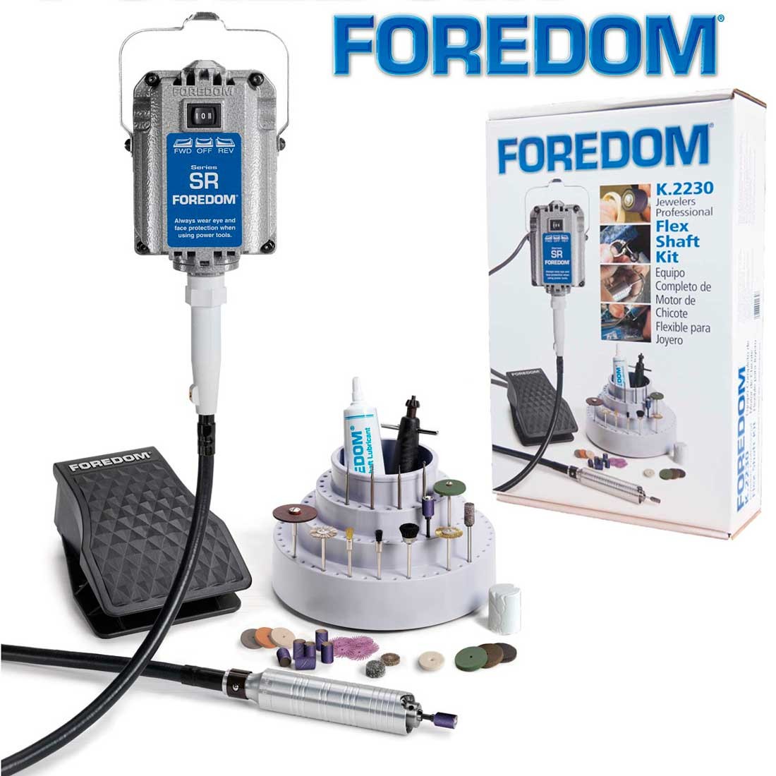 MO-103 Foredom Jewelers Kit with Handpiece Flex Shaft Kit K.2230