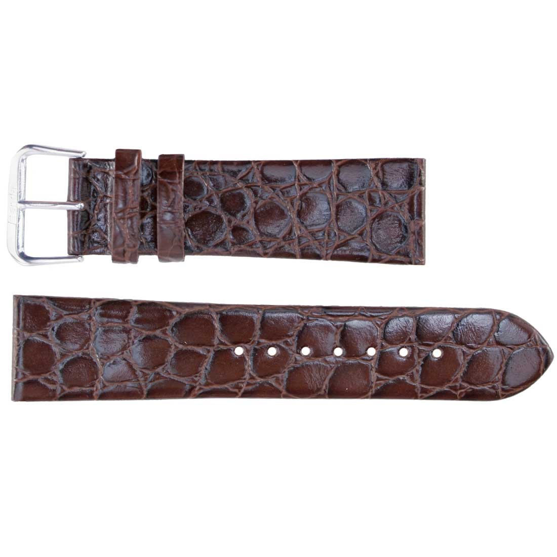 Banda No. 150 Crocodile Grain Fine Leather Straps (8mm~22mm