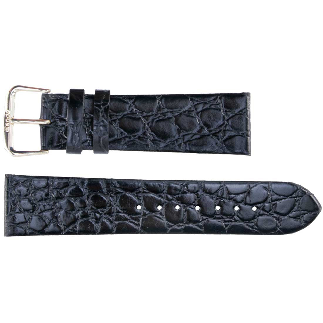 Banda No. 150 Crocodile Grain Fine Leather Straps (8mm~22mm