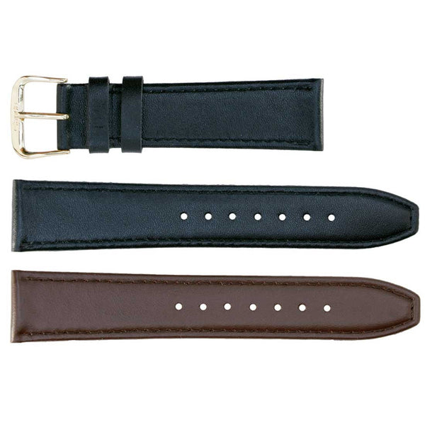 Banda No. 200 Smooth Calfskin Fine Leather Straps (8mm~24mm)