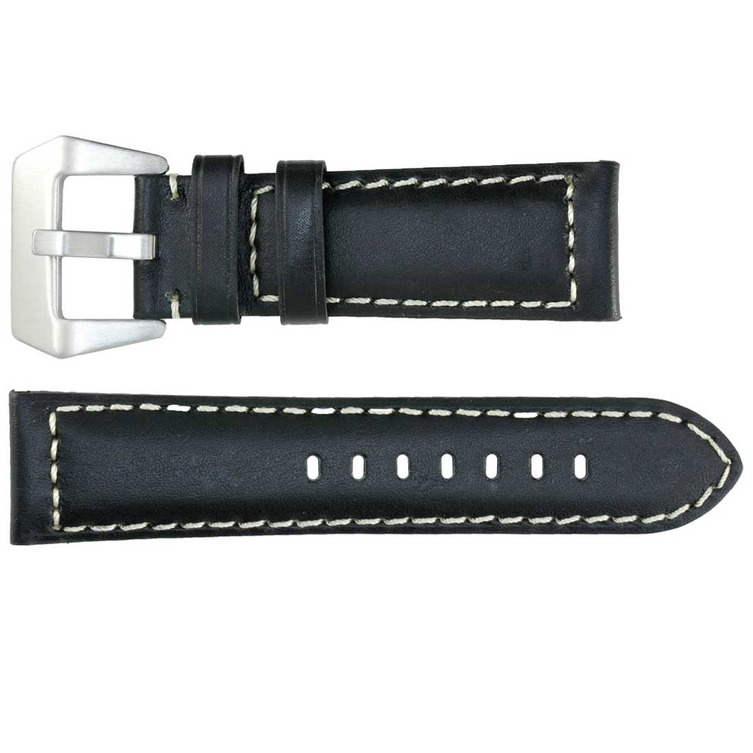 Banda No. 209 Smooth Calfskin Fine Leather Straps (18mm~24mm)