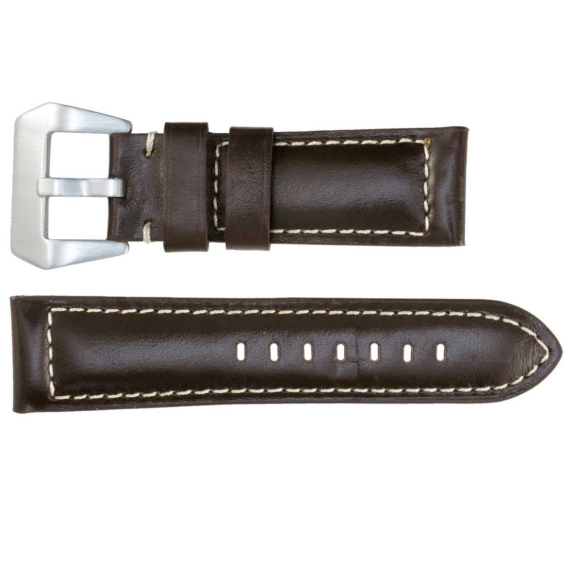 Banda No. 209 Smooth Calfskin Fine Leather Straps (18mm~24mm)