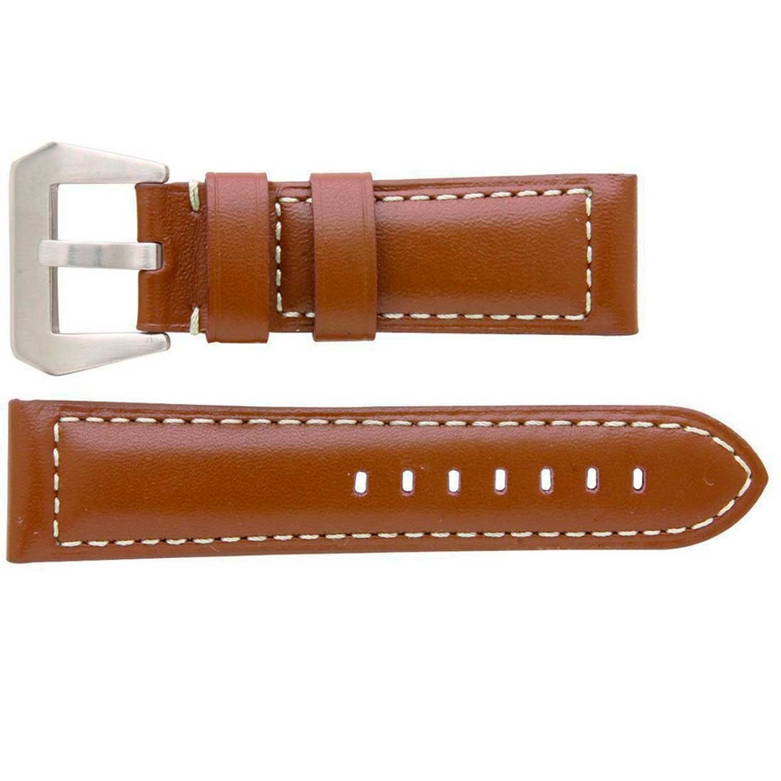 Banda No. 209 Smooth Calfskin Fine Leather Straps (18mm~24mm)