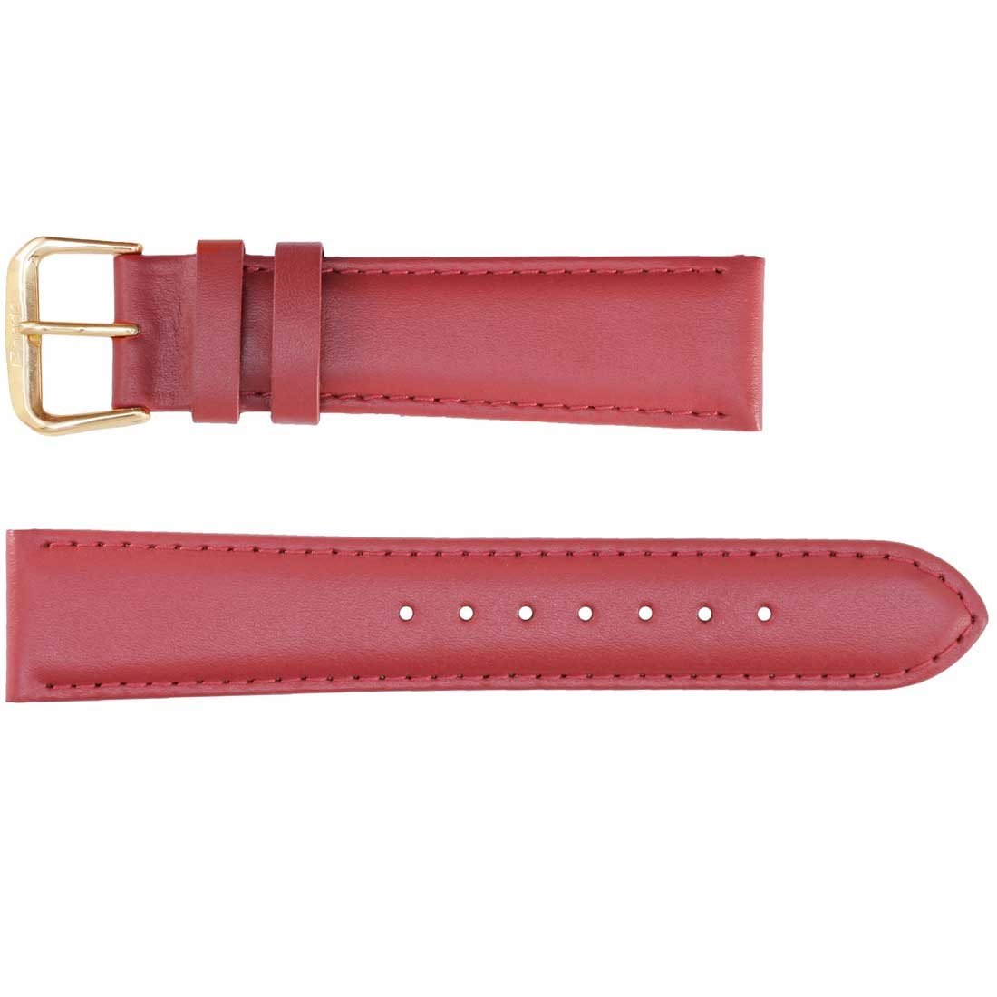 Banda No. 223 Smooth Calfskin Fine Leather Straps (12mm~20mm)