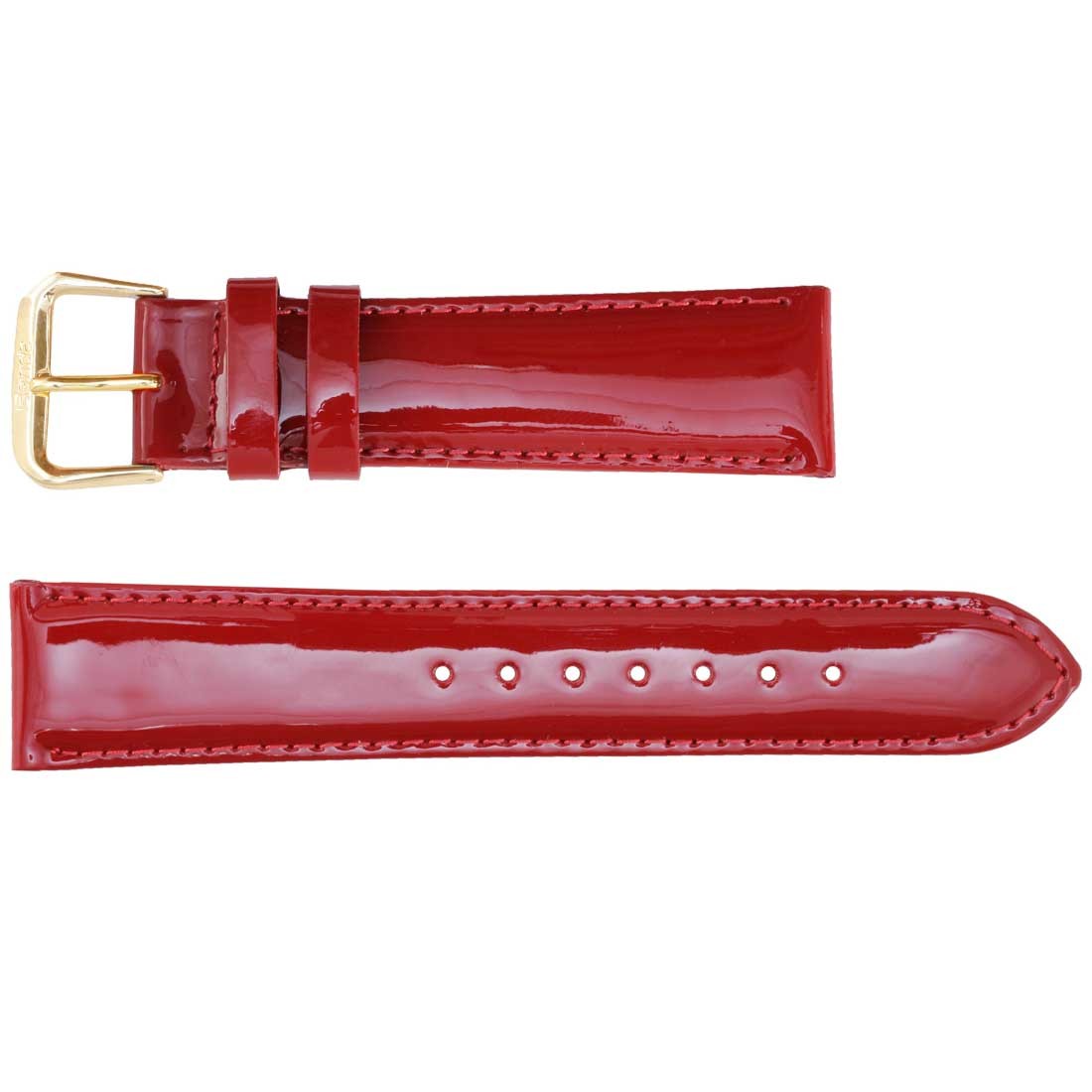 Banda No. 231 Shiny Smooth Calfskin Fine Leather Straps (12mm~22mm)