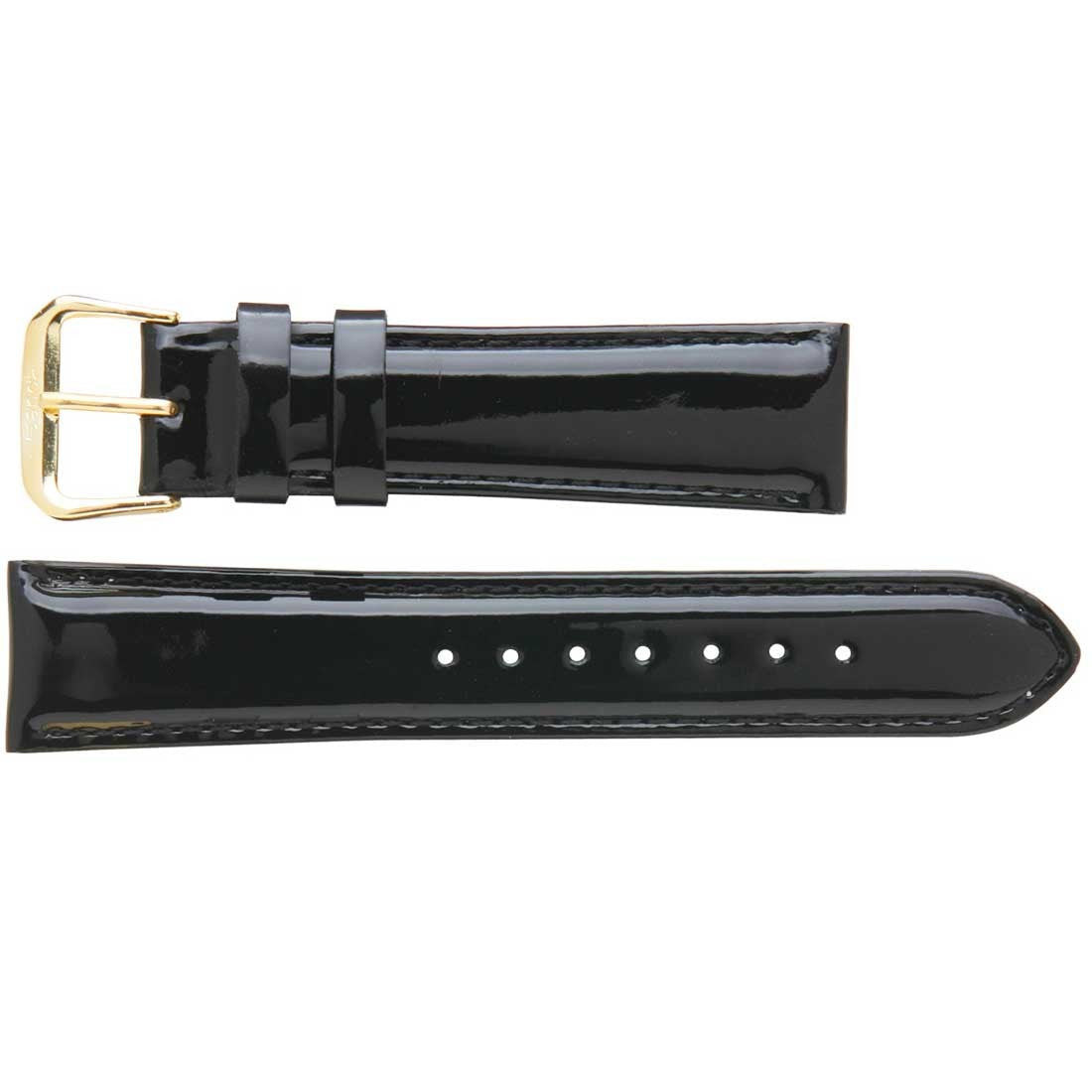 Banda No. 231 Shiny Smooth Calfskin Fine Leather Straps (12mm~22mm)