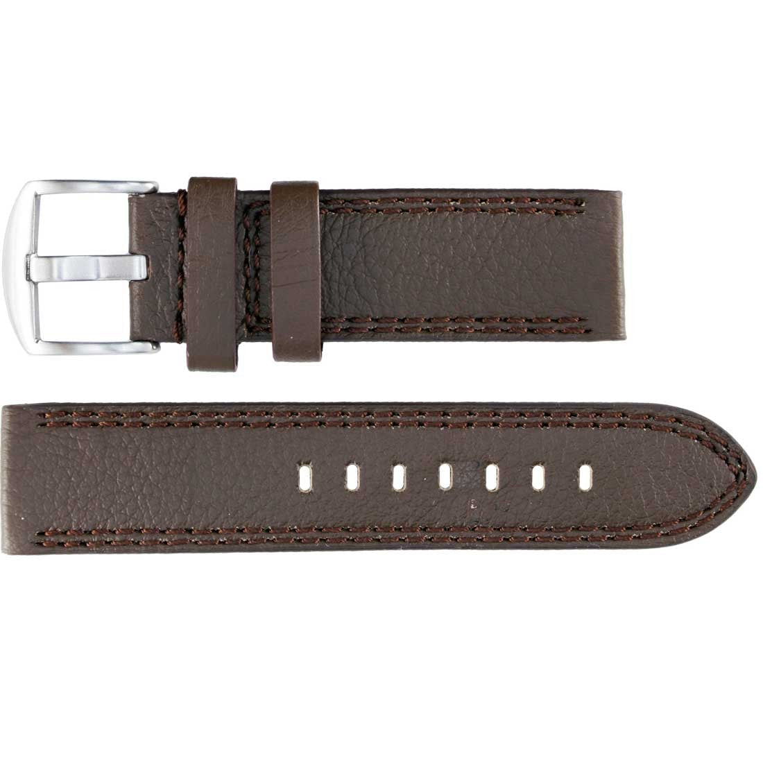 Banda No. 358 German Soft Fine Leather Straps 18mm 24mm Time Connection II Inc