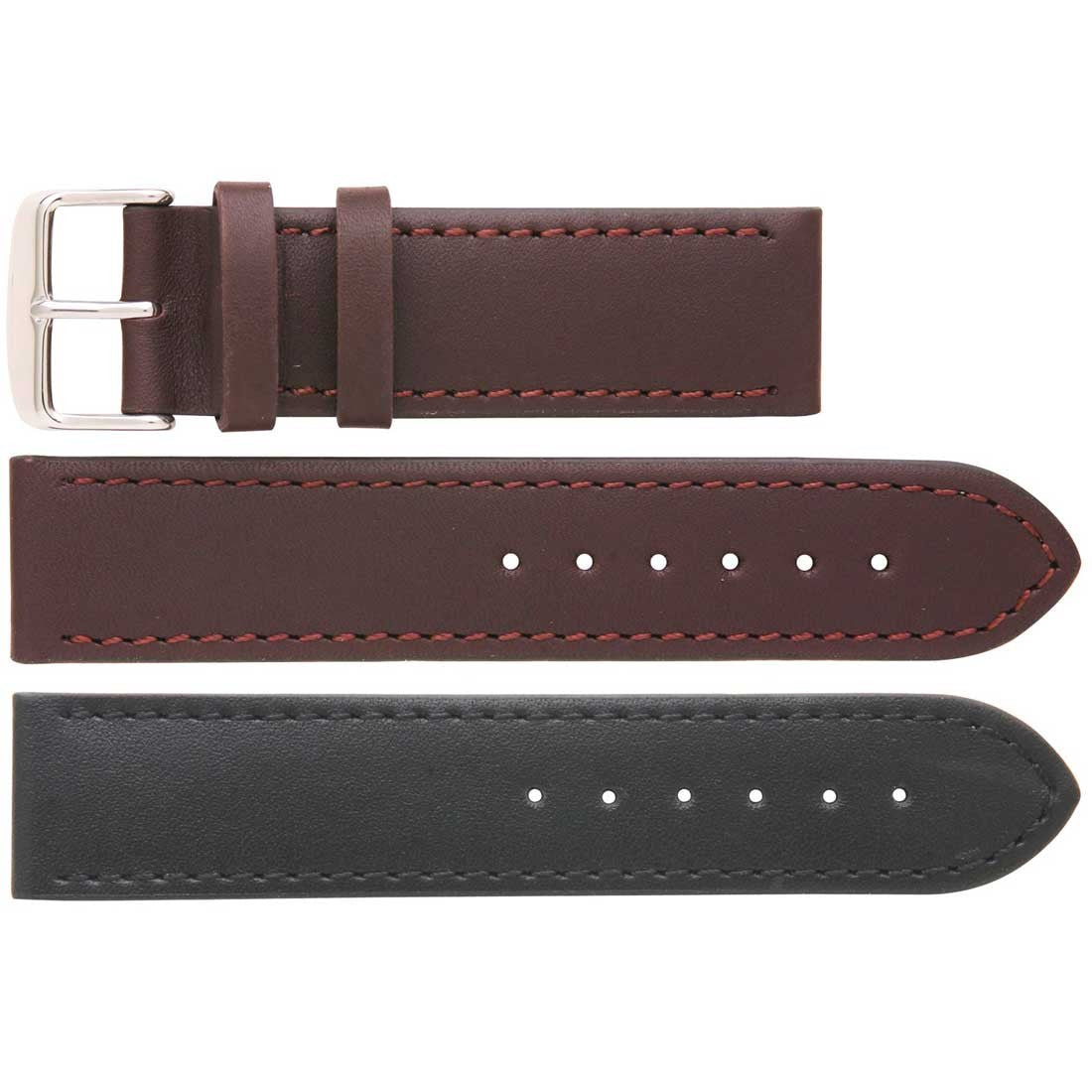 Banda No. 512 Smooth Waterproof Fine Leather Straps (12mm~24mm)