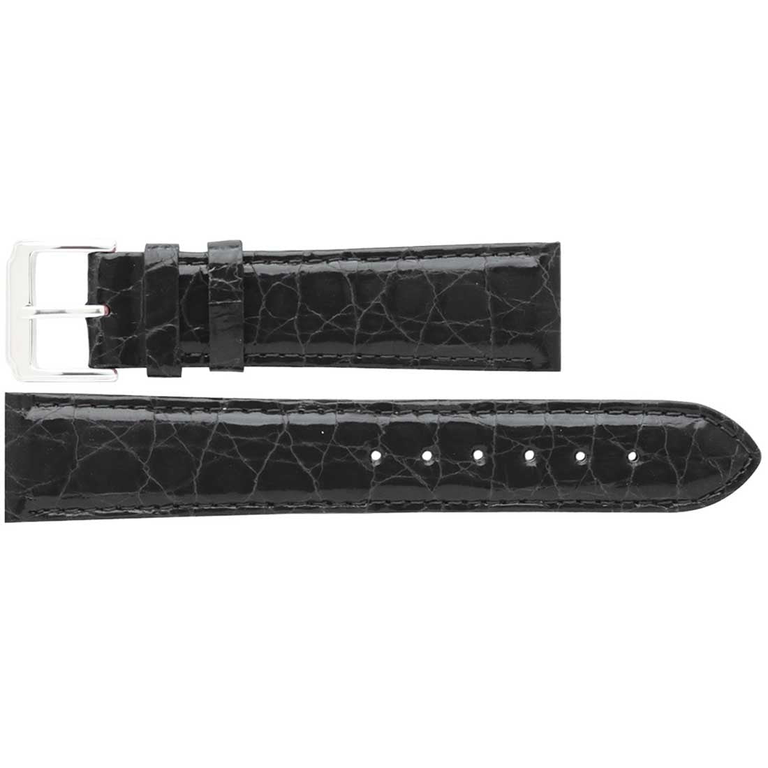 Banda No. 603 Genuine Crocodile Fine Leather Straps (10mm~24mm)