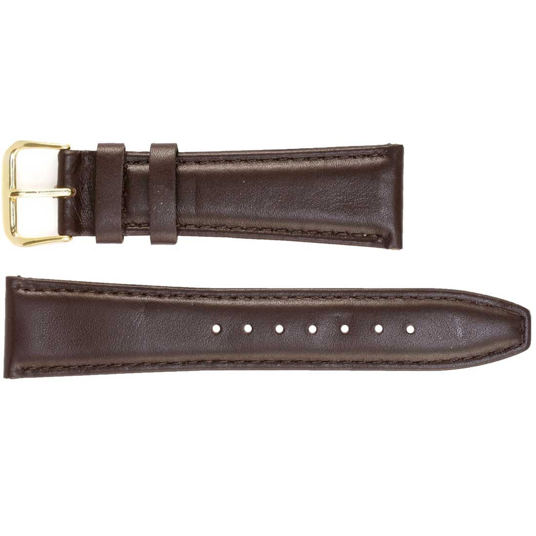 Banda No. 203 Smooth Calfskin Fine Leather Straps (8mm~24mm)