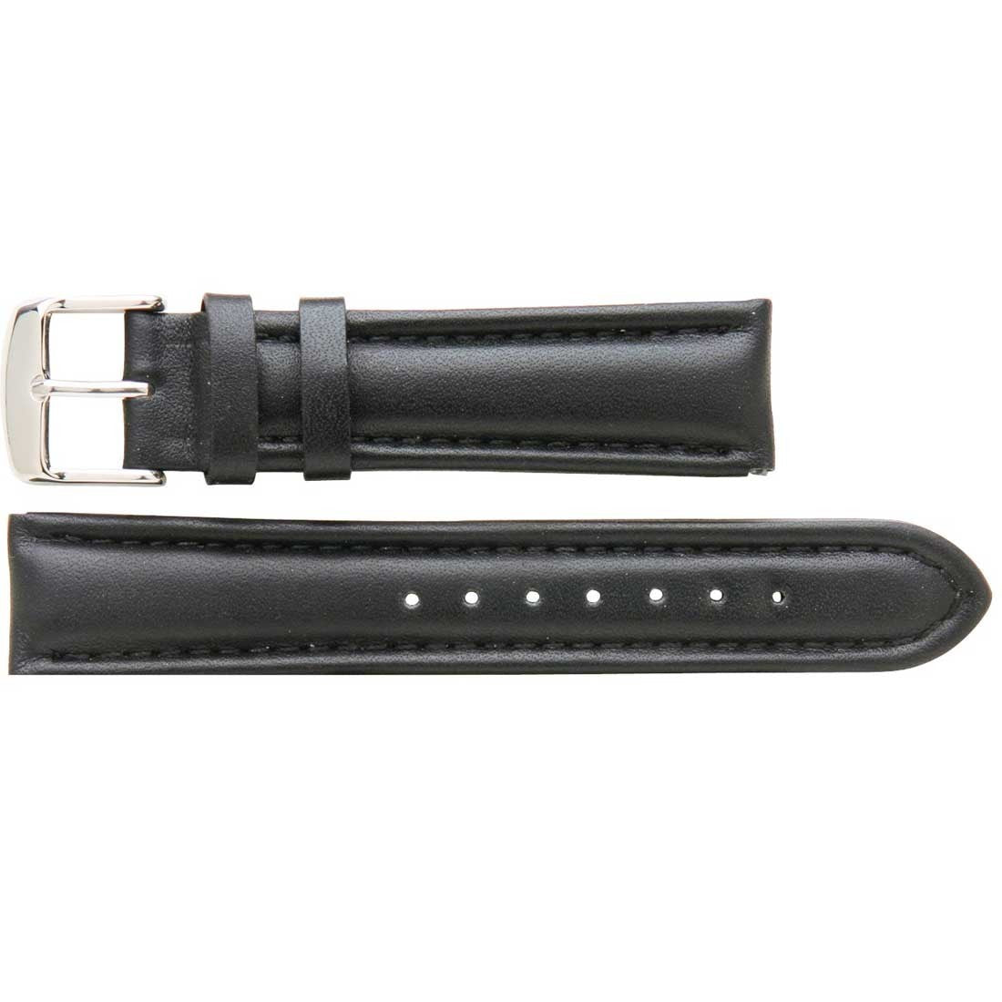 Band No. 505 Extra Long Smooth Waterproof Fine Leather Straps (18mm~26mm)