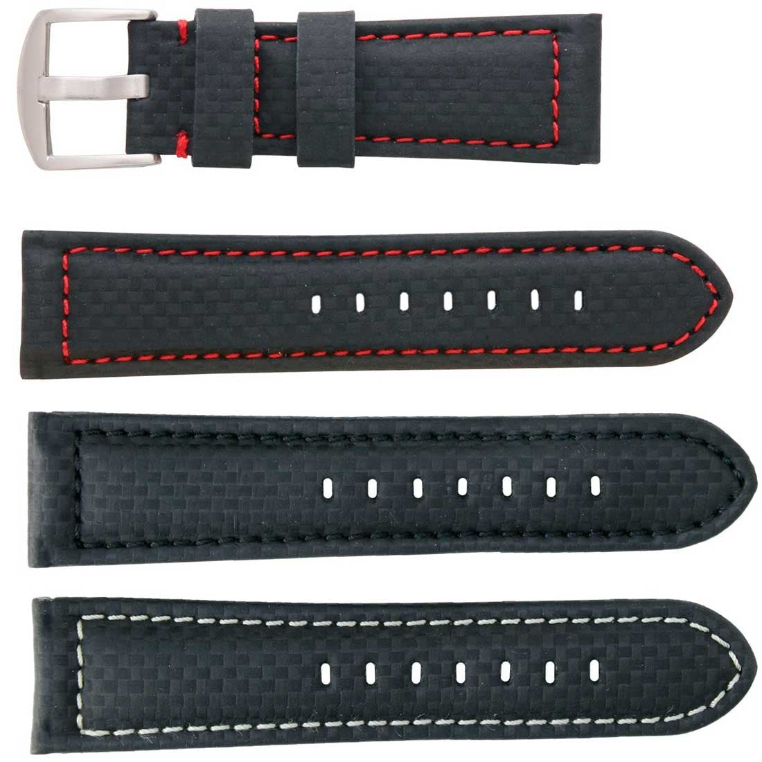 Banda No. 828 Carbon Fiber High Performance Straps (18mm~28mm)