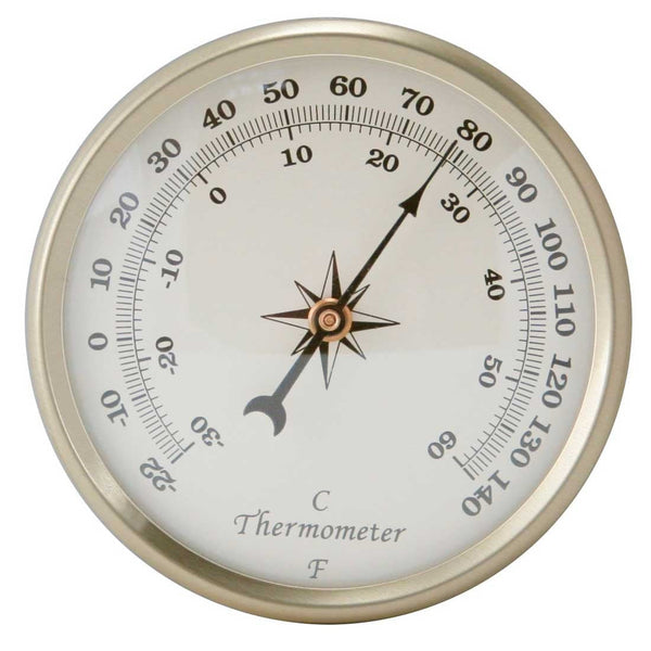 Thermometer Insert (Yellow Bezel 3 1/2")