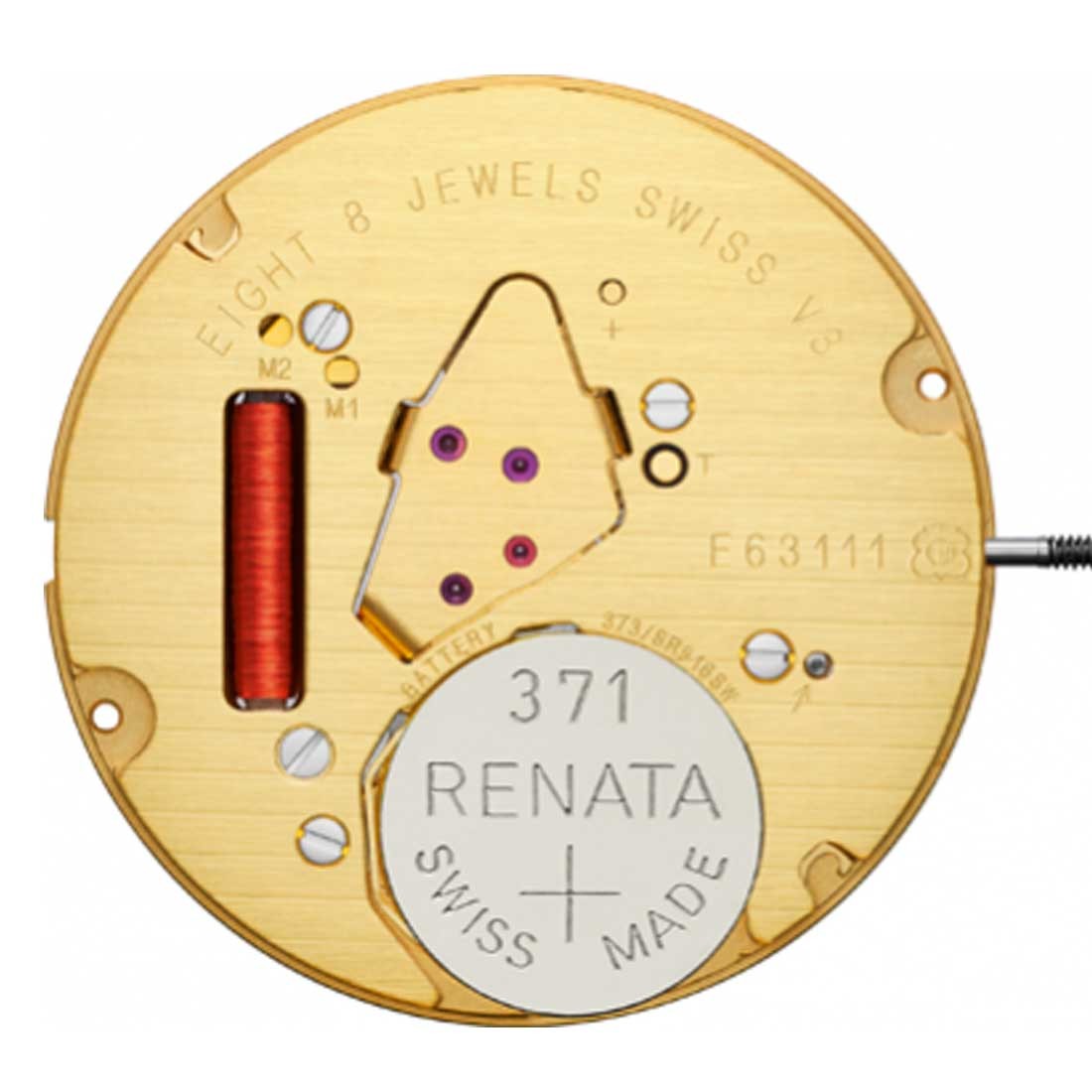 ETA E63.111-D6 Swiss Made Movement (Replace ETA 255.411-D6)