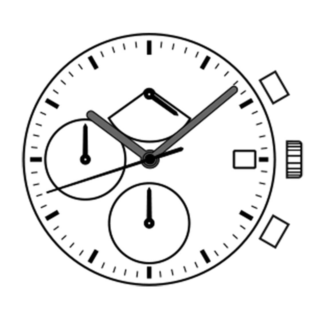 Hattori VD50 Japan Quartz Movement