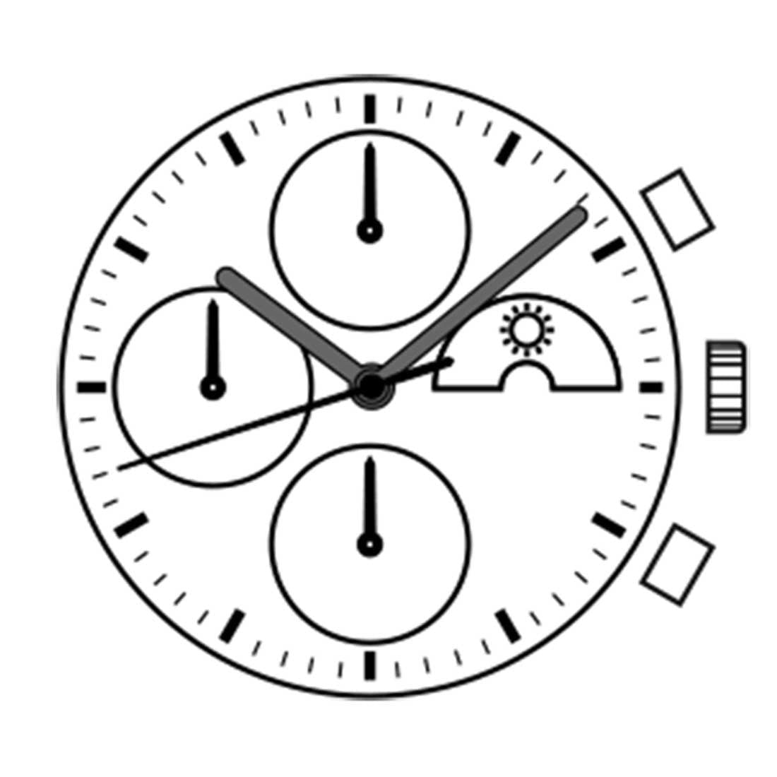 Hattori VD59 Japan Quartz Movement
