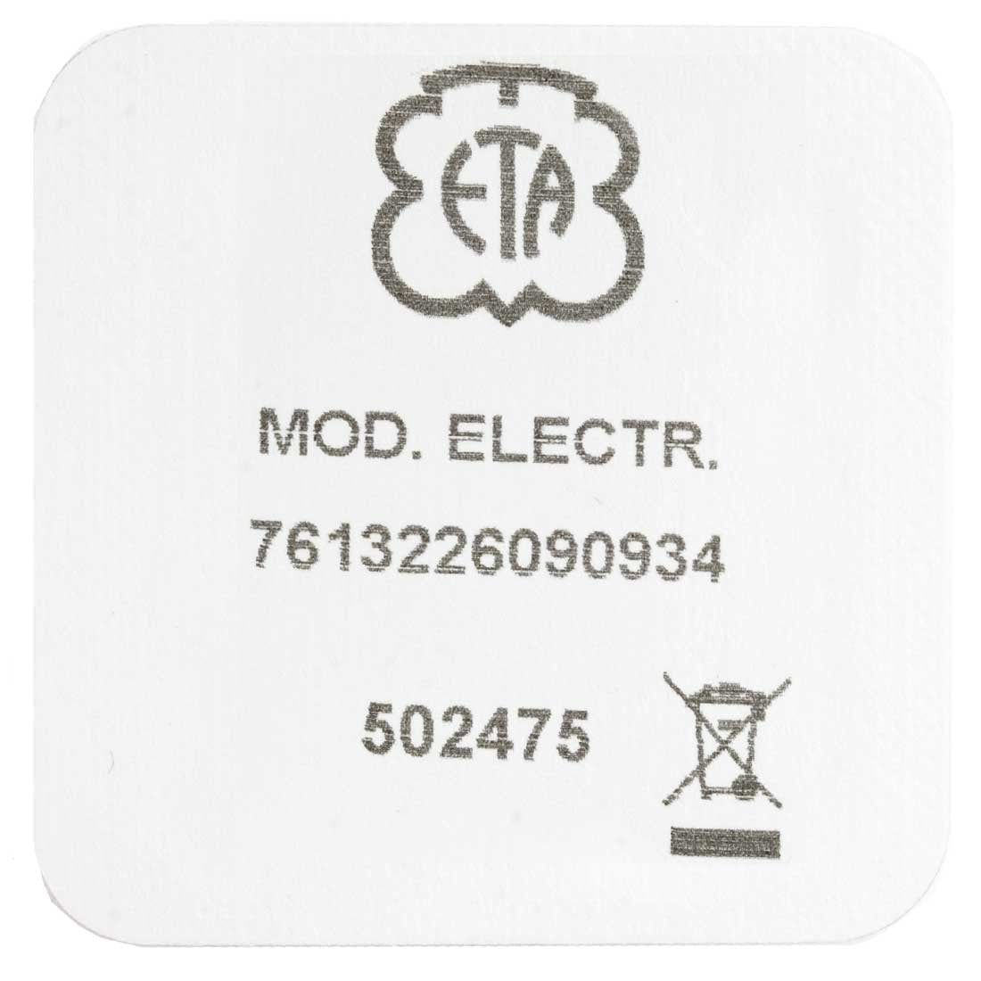 ETA 956.112 Circuit X10086
